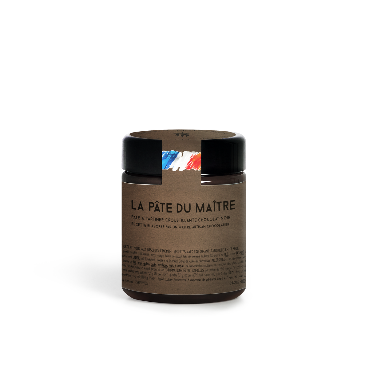 Composant d’offre — La Pâte du Maître-Artisan Chocolatier Français — La Pâte du Maître-Artisan Chocolatier Français — Chocolat Noisette / 2 pots — unité 1/2